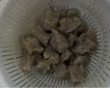 圧力鍋でトロトロ牛すじ煮込み（どて煮）作り方3写真