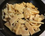 重宝★美味★薄切りだから簡単★筍の炒め煮作り方3写真