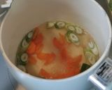 白味噌でほっこり♡味噌煮込みうどん♬作り方2写真