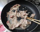 不器用ルーロー焼きそば作り方1写真