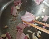 ベーコンとピーマン、玉葱のナポリタン作り方4写真