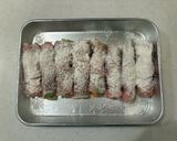 おかんレシピ𓀤𓀣ピーマンと人参の豚肉巻き作り方5写真