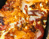 玉子焼き器活用●四角い竹輪のお好み焼き作り方3写真