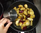 さつま芋の炒め煮♪簡単レシピ今夜の夕食作り方6写真