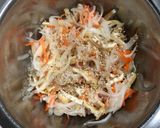 副菜に☆大根人参玉ねぎと油揚げの酢の物作り方8写真