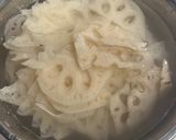 蓮根とひじきの甘みそサラダ作り方1写真