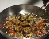 ナスと豚肉の旨辛和風アラビアータ作り方10写真