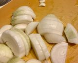 イカ🧅新玉ねぎカレー🌿セロリの葉入り作り方1写真
