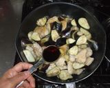鶏むね肉ナス生姜焼き♪簡単レシピ作り方6写真