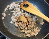 ニラ塩ミートソースパスタ作り方4写真