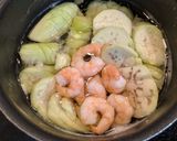 翡翠なすとえびの冷やし鉢作り方5写真