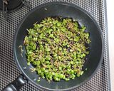 ケールの茎とちりめん山椒の簡単ふりかけ。作り方4写真