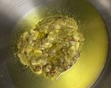帆立と柚子胡椒oilの筍蕨ぺぺロンチーノ作り方5写真
