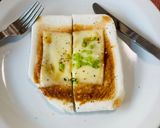 はんぺんのバターステーキ　チーズのせ作り方4写真