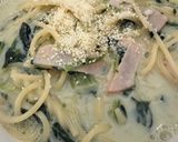 ピリッと濃厚♪豆乳柚子胡椒パスタ作り方6写真