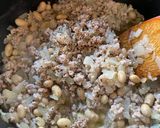 豆入りタコミート作り方5写真
