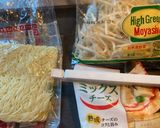 もやしチーズあんかけ焼きそば作り方1写真