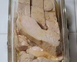 牡蠣醤油deレンチン簡単サラダチキン作り方3写真