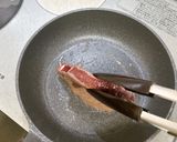 シンプルに塩とわさびで牛ヒレステーキ作り方2写真