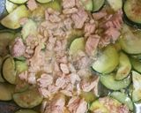 ズッキーニとツナのパスタ作り方7写真