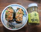 じゃばら胡椒が入った納豆軍艦作り方3写真