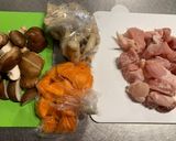 しいたけとごぼうの甘辛煮作り方2写真
