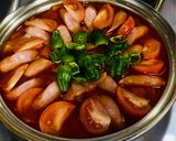 トマトジュース鍋！作り方3写真