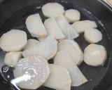 梅シロップの梅入り大根の梅流し作り方1写真
