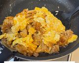 とろたま豚丼作り方3写真