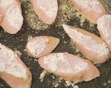 魚肉ソーセージの粉チーズ焼き☆夕食☆弁当作り方2写真