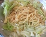 じゃことくたくたキャベツのスパゲッティー作り方7写真