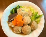 市販の肉団子であったかお鍋作り方5写真