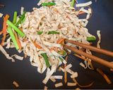 ご飯のお供に！豆腐皮の五香炒め作り方4写真