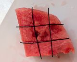 スイカの食べやすい切り方作り方4写真