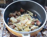 棒湯葉とマルシンで一味変わる即席焼きそば作り方2写真
