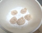 鶏軟骨入りつくねの甘酢あんかけ作り方4写真