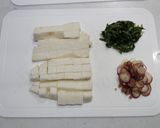 長芋とみょうがのトロロめかぶ和え作り方1写真
