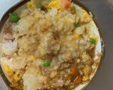 全てレンジ冷めても美味しいオイ梅炒飯弁当作り方10写真