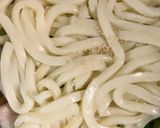 簡単　焼きうどん（残り物で）作り方3写真