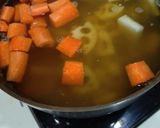 スペアリブ肉で和風煮つけ作り方2写真