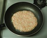 炒め、手ごね無し！新玉ネギ特大ハンバーグ作り方2写真