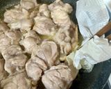 皮パリチキンのご馳走ほうれん草クリーム作り方6写真