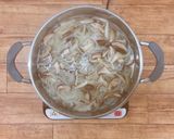 やきとり缶アレンジ・卵スープ(大量調理)作り方4写真