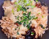 冬のとろろ丼（賄い飯）作り方3写真