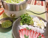 ぶりと生たこのしゃぶしゃぶ♪ニラだれで作り方5写真