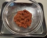 レンジで簡単！お弁当にも！万能肉味噌作り方1写真