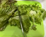 おかずになる🥬サニーレタスの貝出汁ナムル作り方2写真