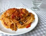 鶏肉とエリンギのトマトソース作り方6写真