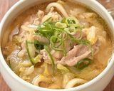 ☆豚肉と白菜のごま味噌豆乳うどん☆作り方13写真