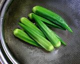 簡単 副菜 オクラと しめじの わさび和え✿作り方4写真